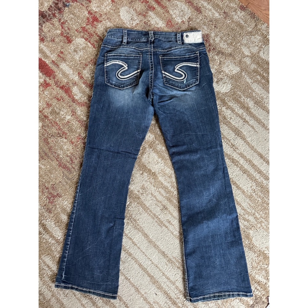 Silver Jeans Bootcut Women 30x32 Y2K Western Cowgirl Indie Boho Americana Retro - Picture 5 of 8